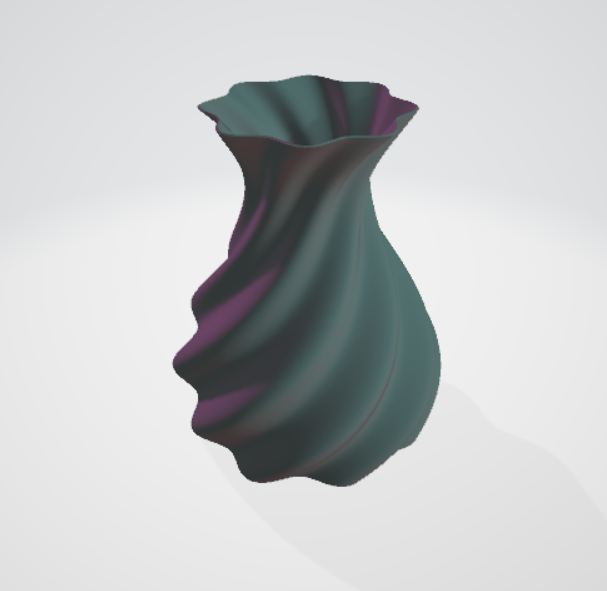 octagon vase